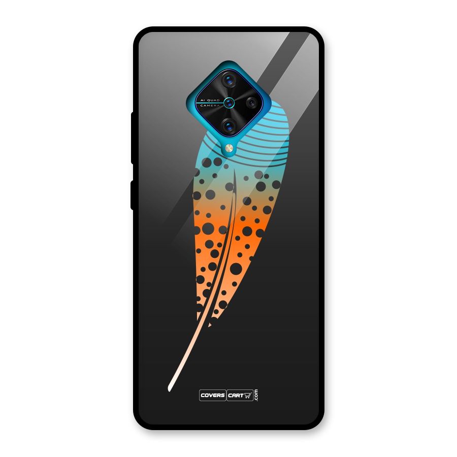 Feather Glass Back Case for Vivo S1 Pro