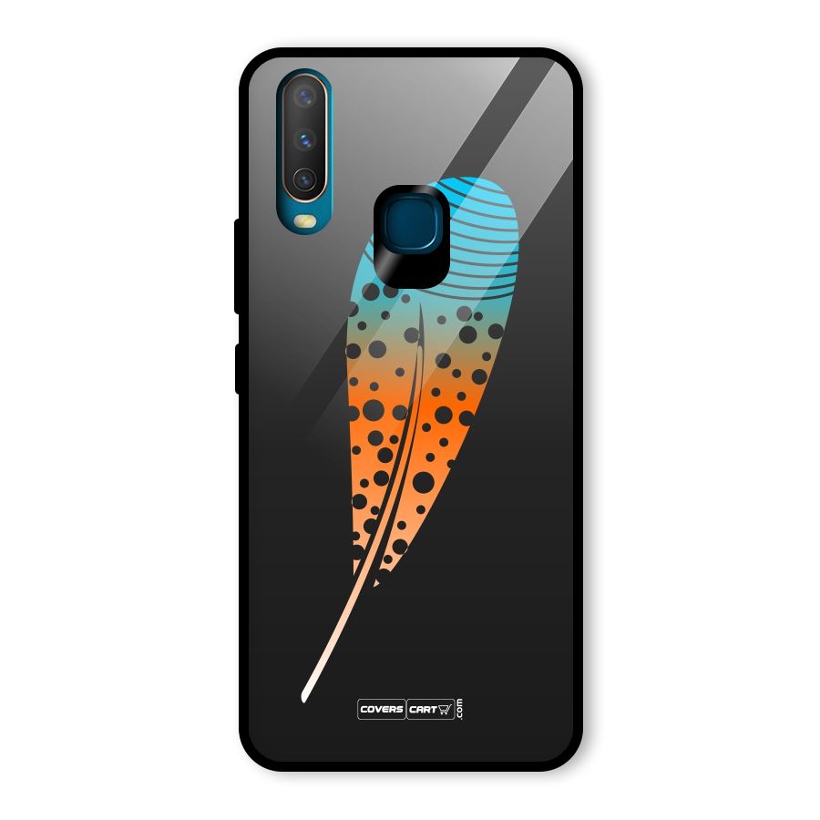 Feather Glass Back Case for Vivo U10