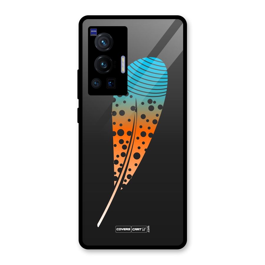Feather Glass Back Case for Vivo X70 Pro