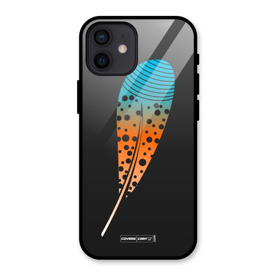 Feather Glass Back Case for iPhone 12