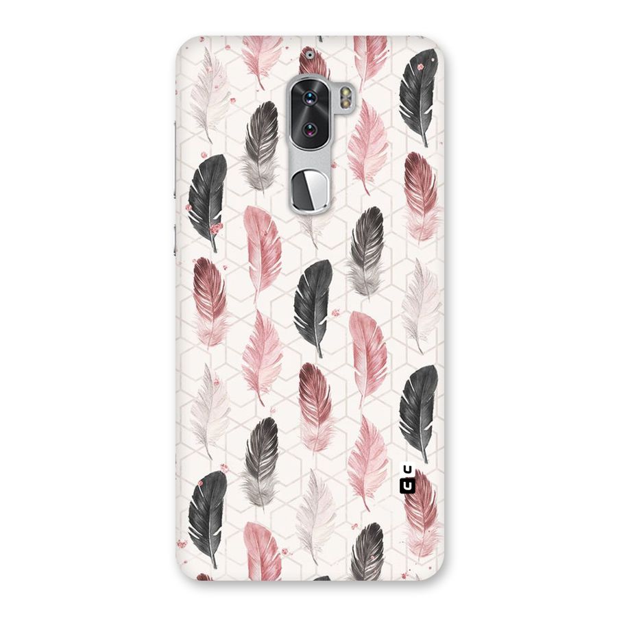 Feather Line Pattern Back Case for Coolpad Cool 1
