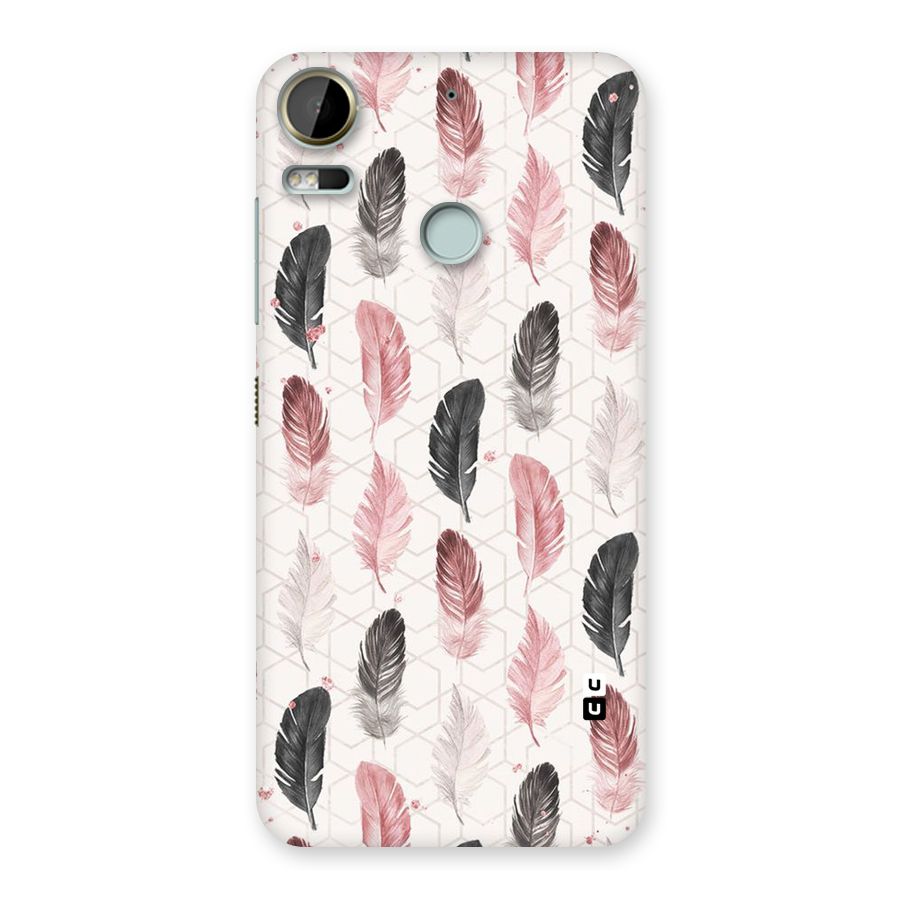 Feather Line Pattern Back Case for Desire 10 Pro