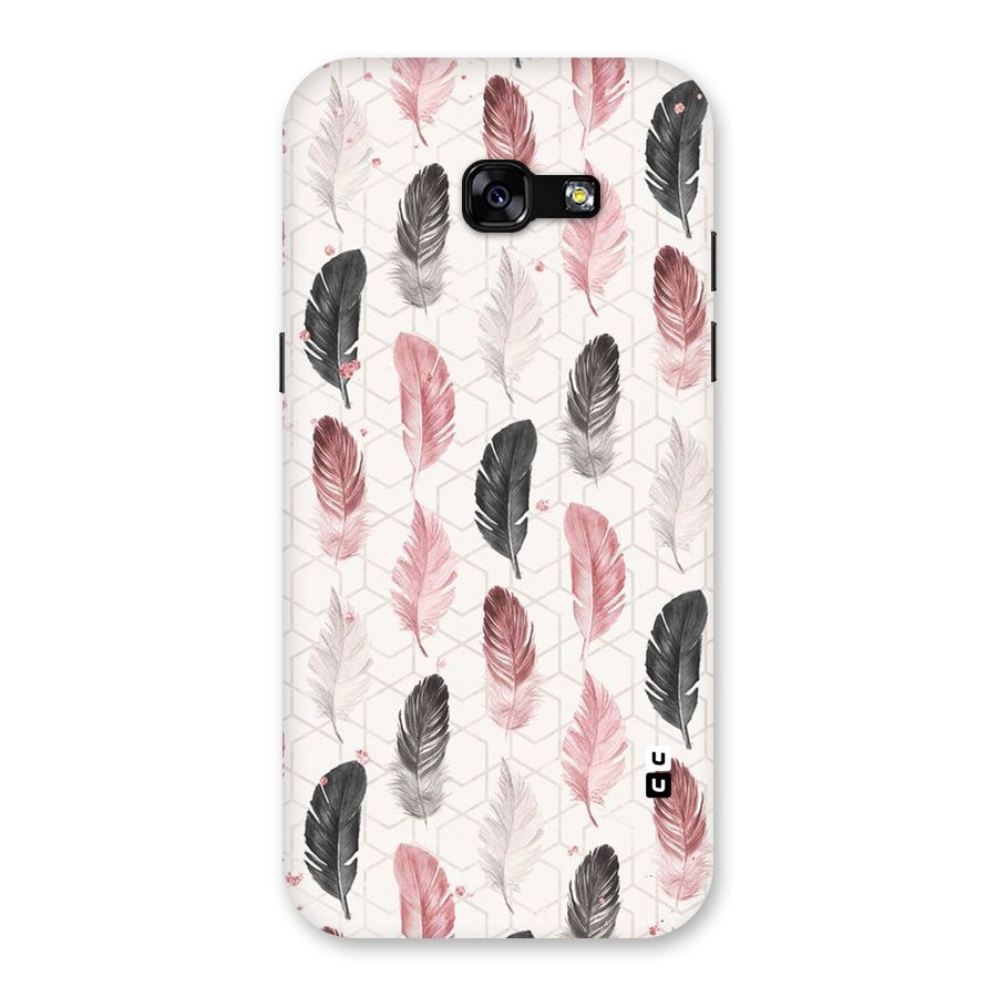 Feather Line Pattern Back Case for Galaxy A5 2017