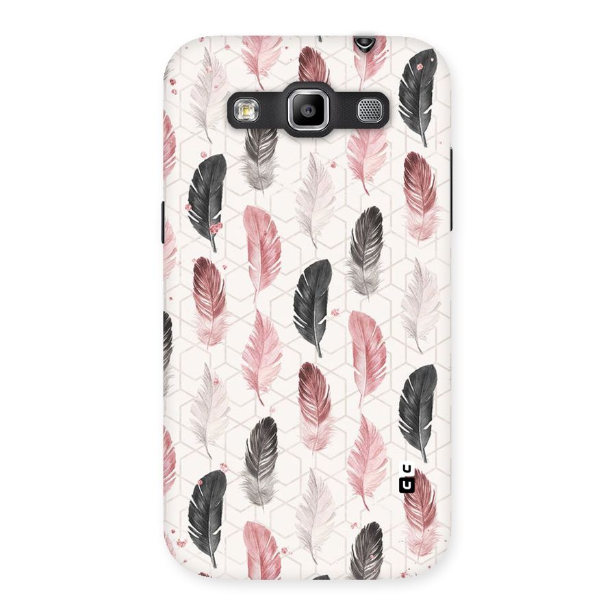 Feather Line Pattern Back Case for Galaxy Grand Quattro