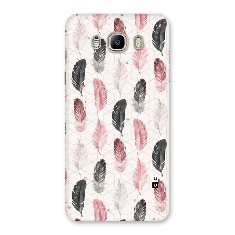 Feather Line Pattern Back Case for Galaxy On8