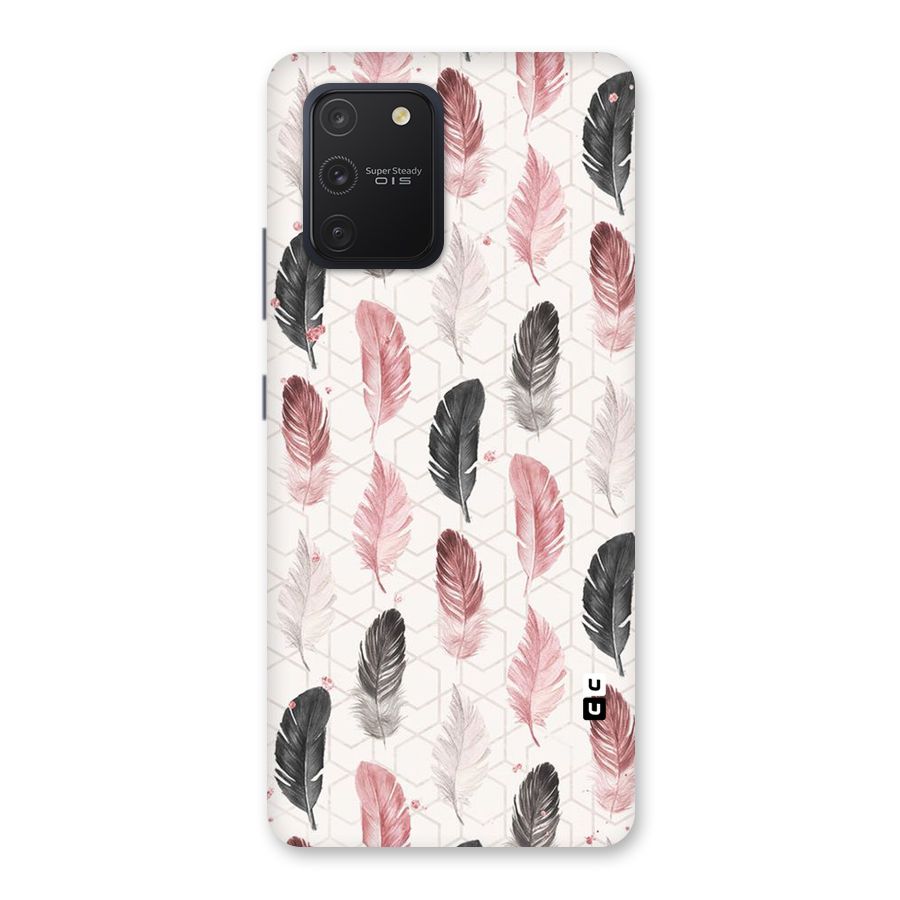 Feather Line Pattern Back Case for Galaxy S10 Lite