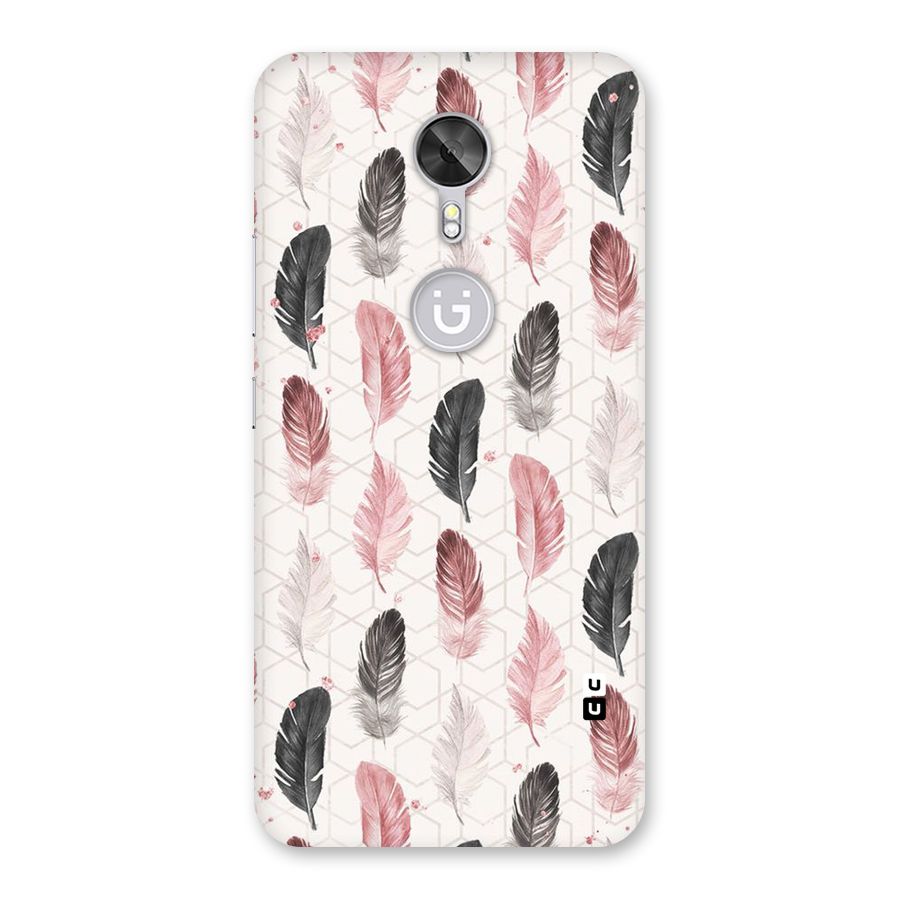 Feather Line Pattern Back Case for Gionee A1