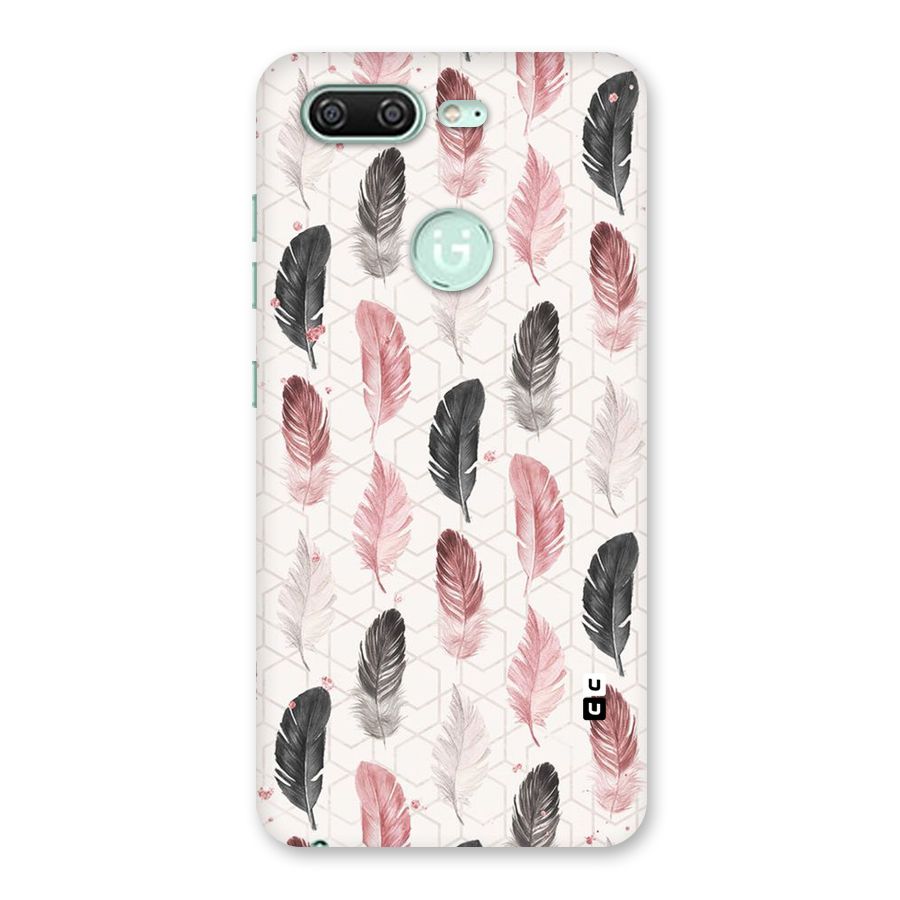 Feather Line Pattern Back Case for Gionee S10