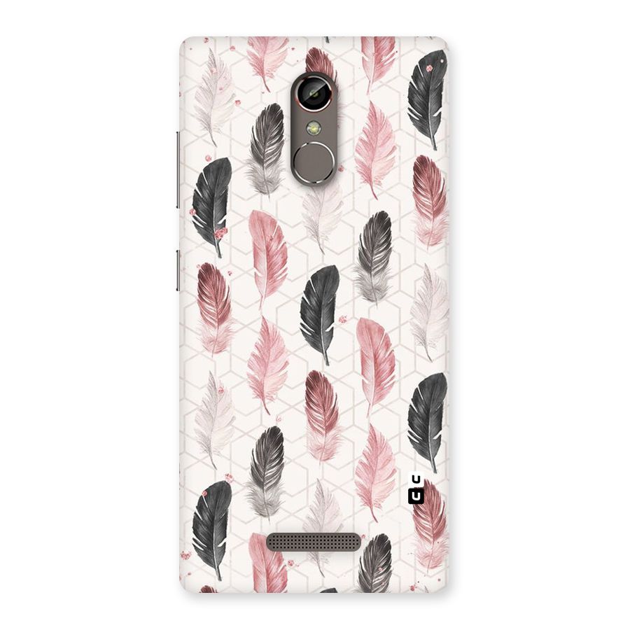 Feather Line Pattern Back Case for Gionee S6s