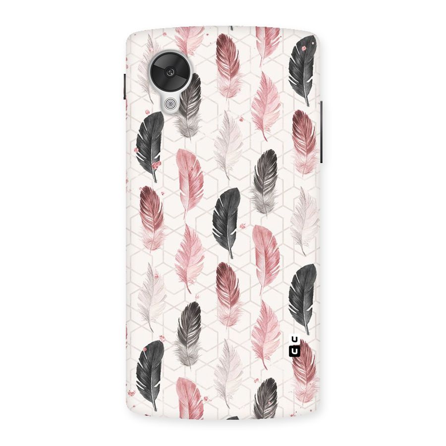 Feather Line Pattern Back Case for Google Nexsus 5