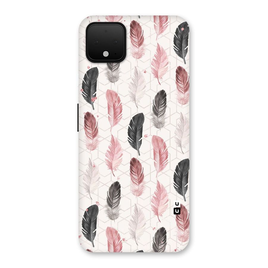Feather Line Pattern Back Case for Google Pixel 4 XL