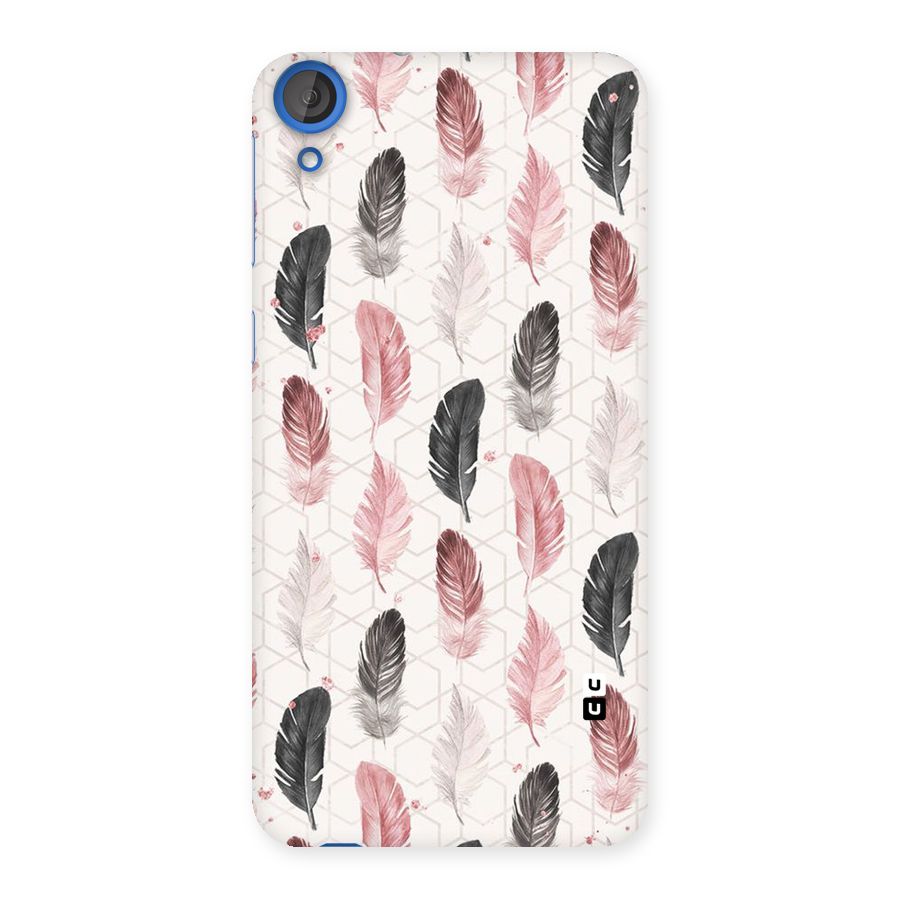Feather Line Pattern Back Case for HTC Desire 820