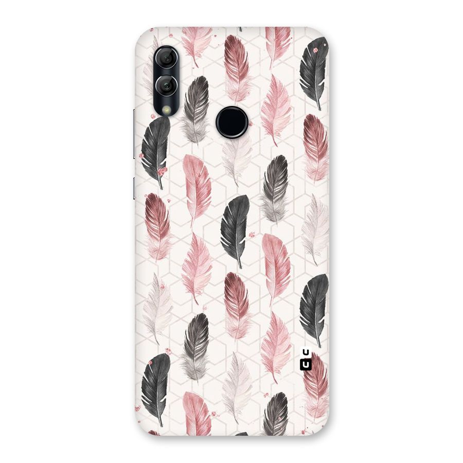 Feather Line Pattern Back Case for Honor 10 Lite