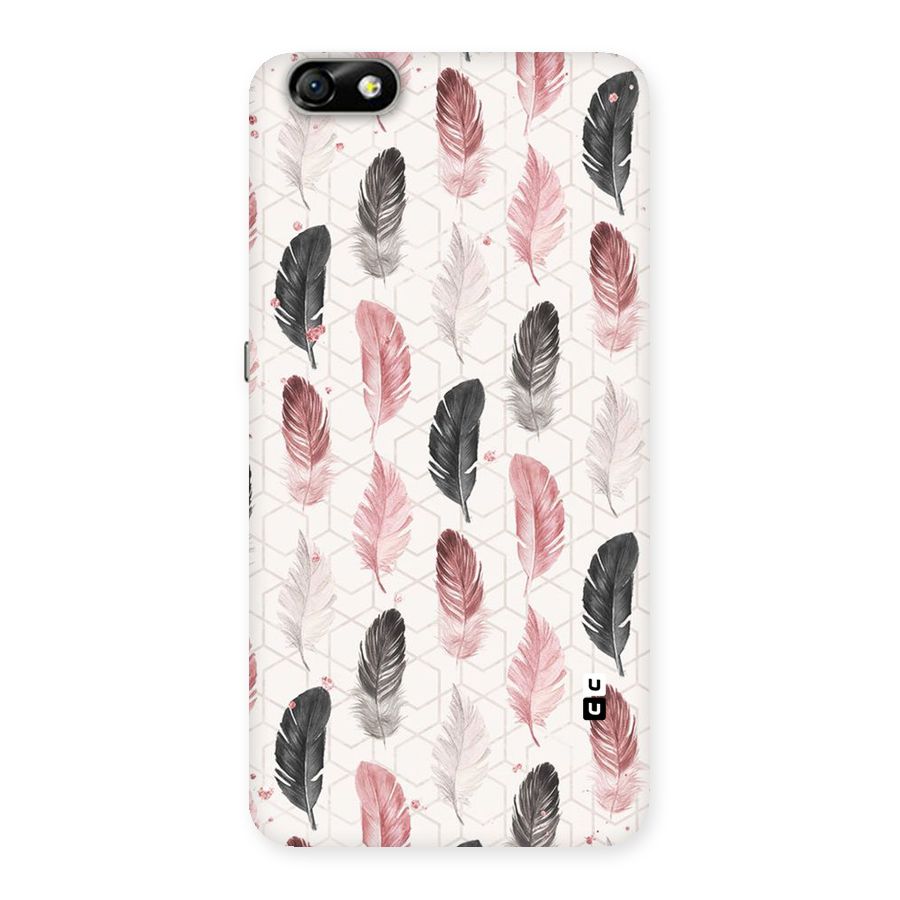 Feather Line Pattern Back Case for Honor 4X