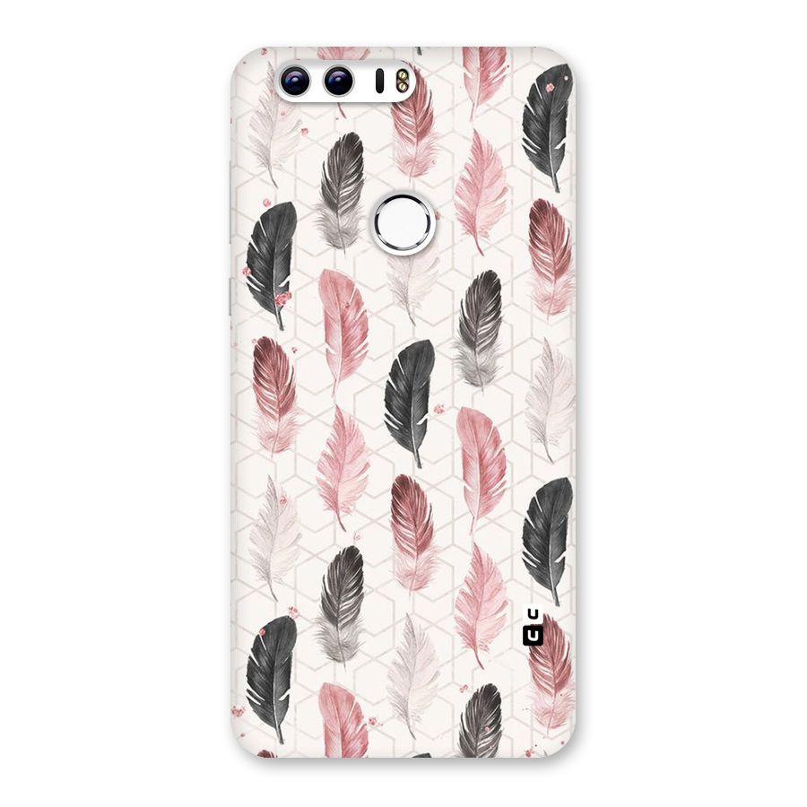 Feather Line Pattern Back Case for Honor 8