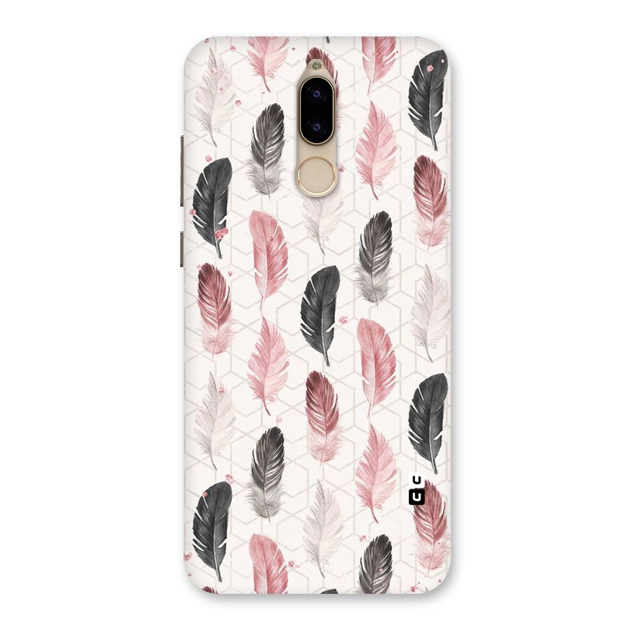 Feather Line Pattern Back Case for Honor 9i
