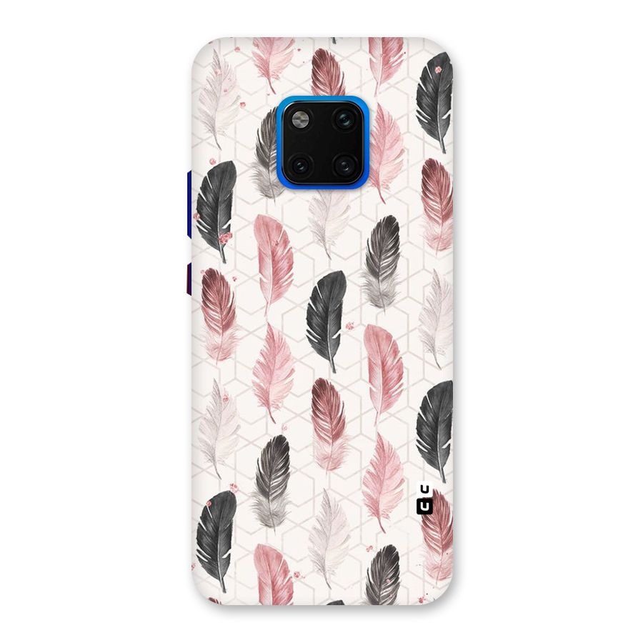 Feather Line Pattern Back Case for Huawei Mate 20 Pro
