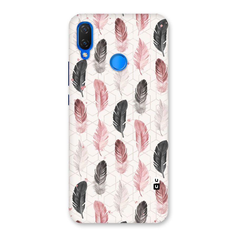 Feather Line Pattern Back Case for Huawei P Smart+