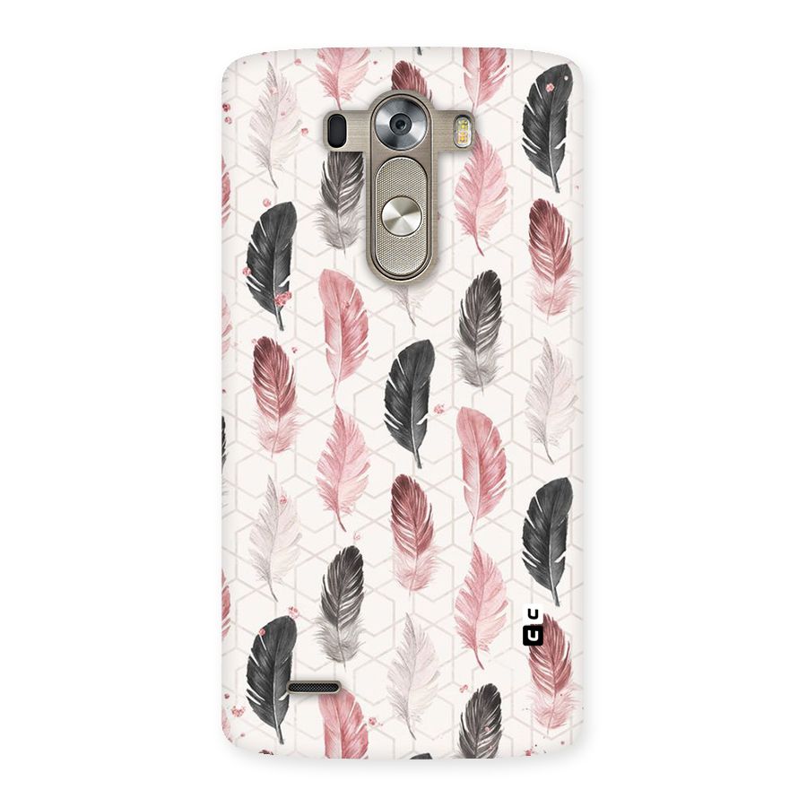 Feather Line Pattern Back Case for LG G3