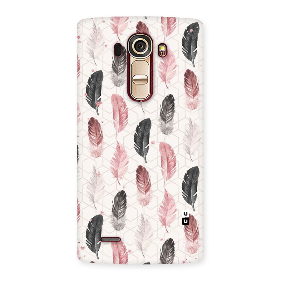 Feather Line Pattern Back Case for LG G4