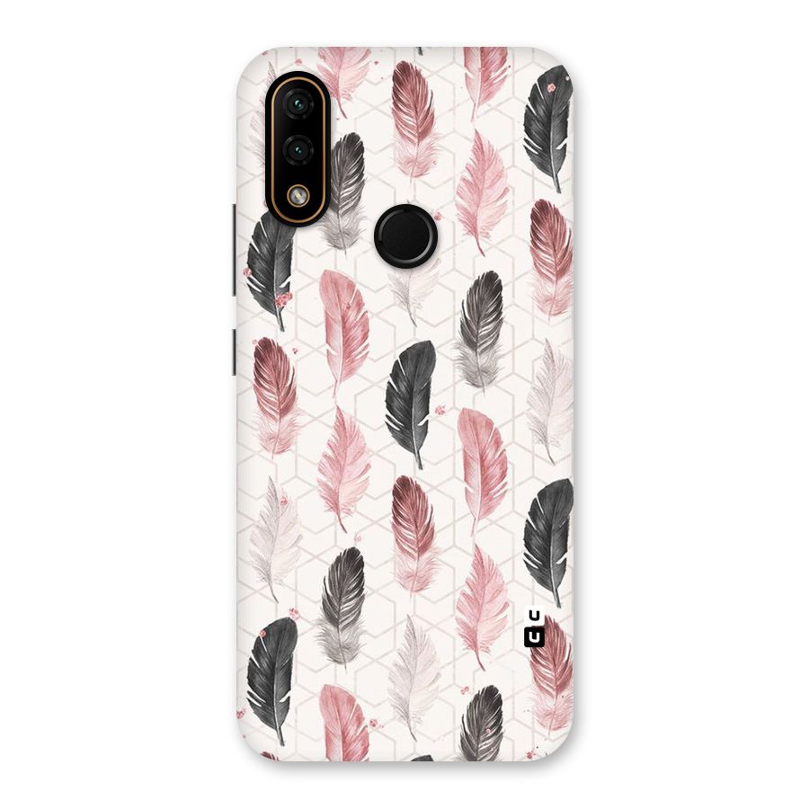 Feather Line Pattern Back Case for Lenovo A6 Note