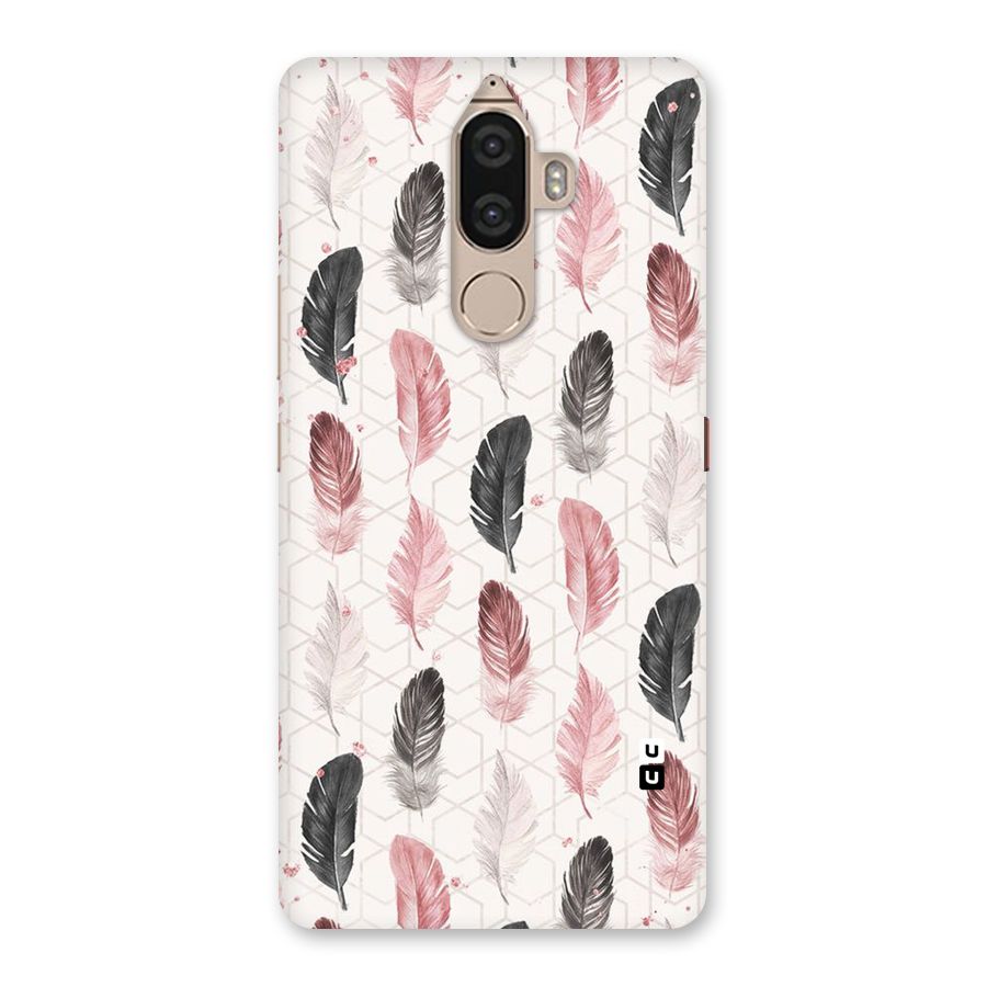 Feather Line Pattern Back Case for Lenovo K8 Note
