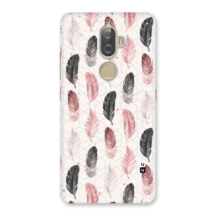 Feather Line Pattern Back Case for Lenovo K8 Plus