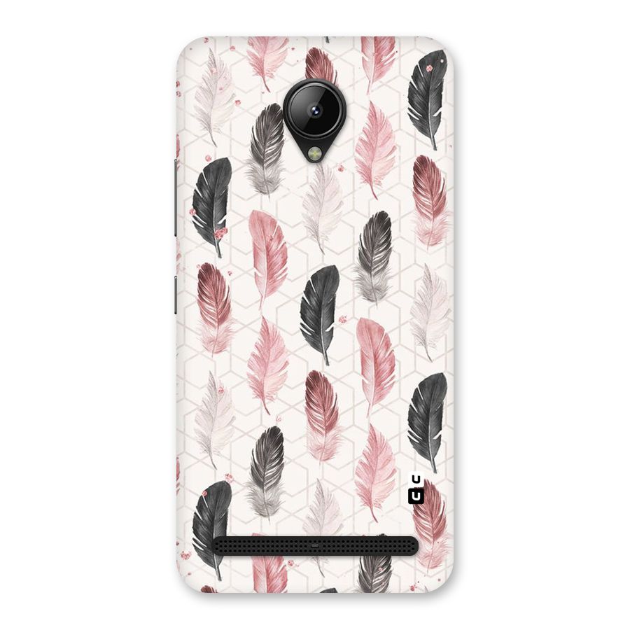 Feather Line Pattern Back Case for Lenovo C2