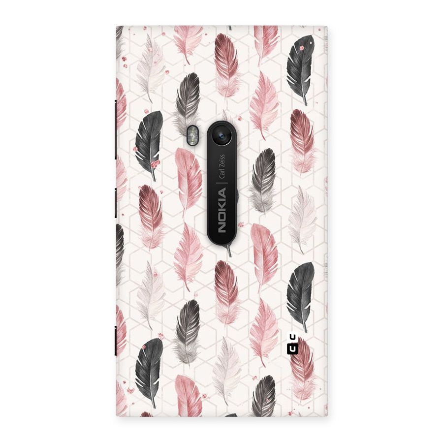 Feather Line Pattern Back Case for Lumia 920