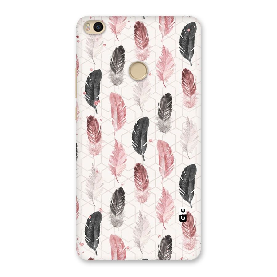 Feather Line Pattern Back Case for Mi Max 2