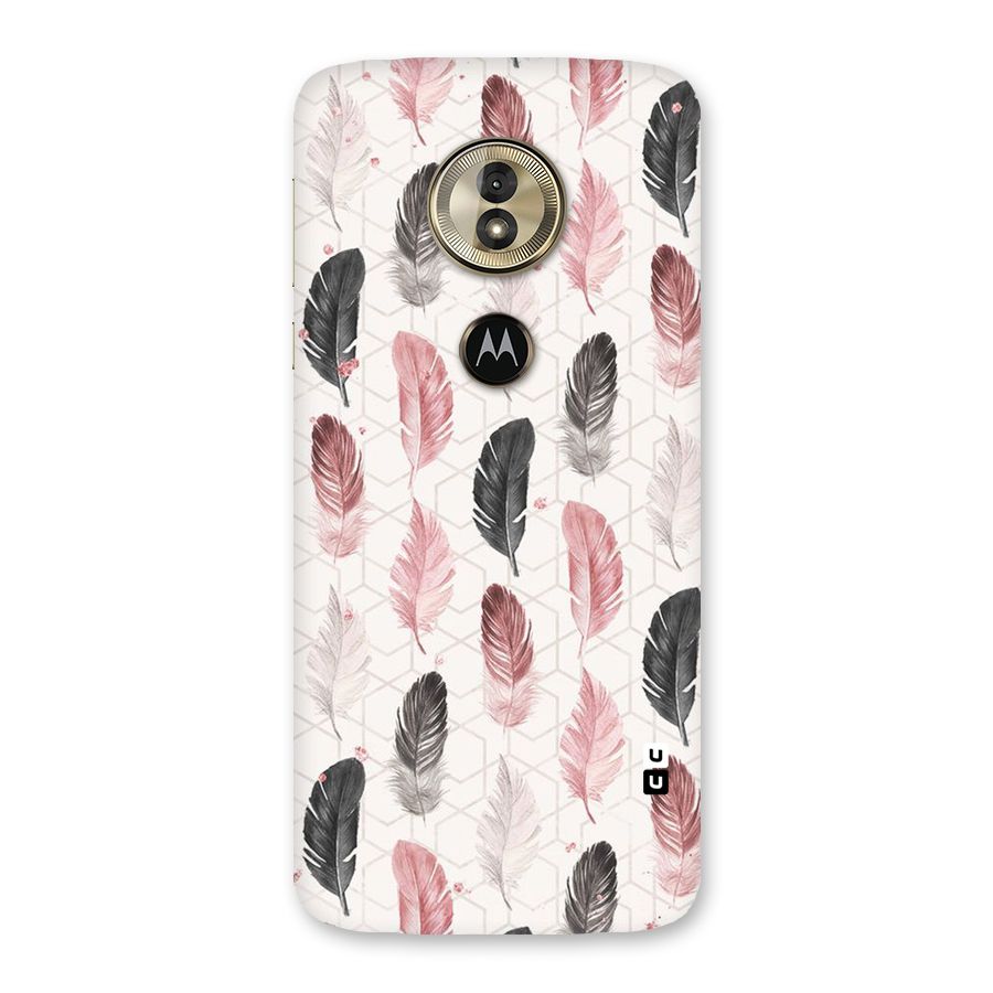 Feather Line Pattern Back Case for Moto G6 Play