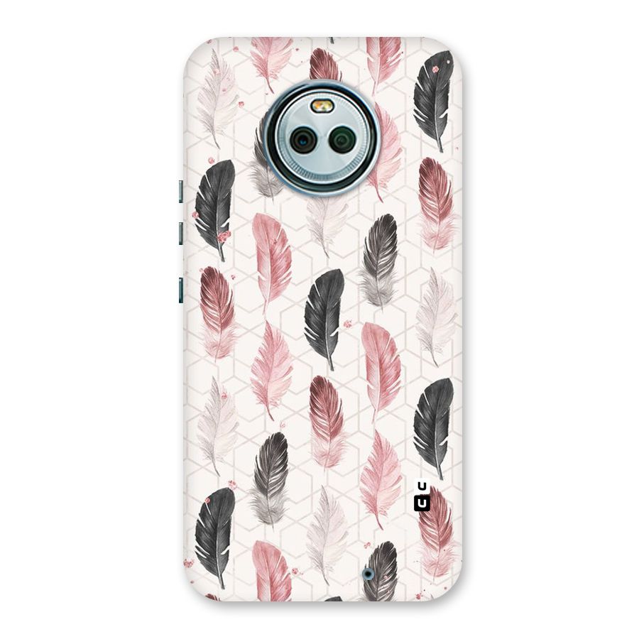 Feather Line Pattern Back Case for Moto X4