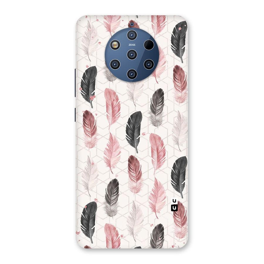 Feather Line Pattern Back Case for Nokia 9 PureView