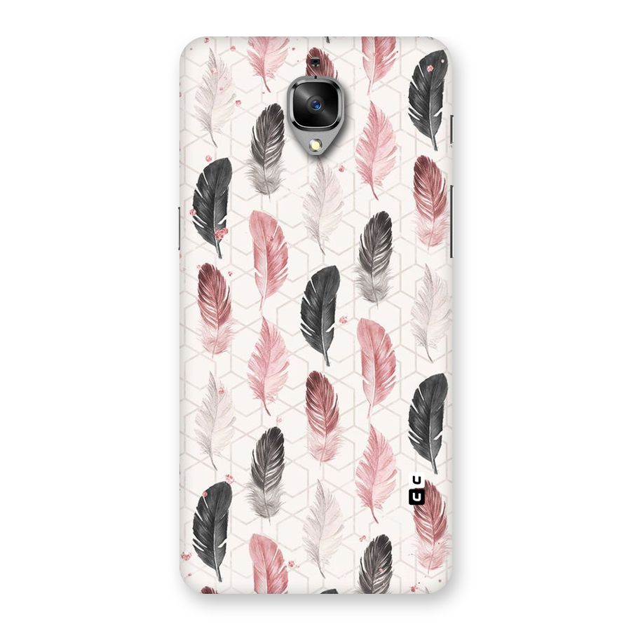 Feather Line Pattern Back Case for OnePlus 3