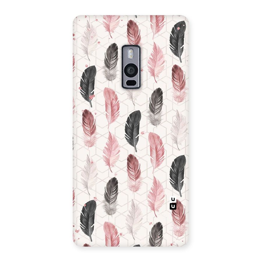 Feather Line Pattern Back Case for OnePlus Two