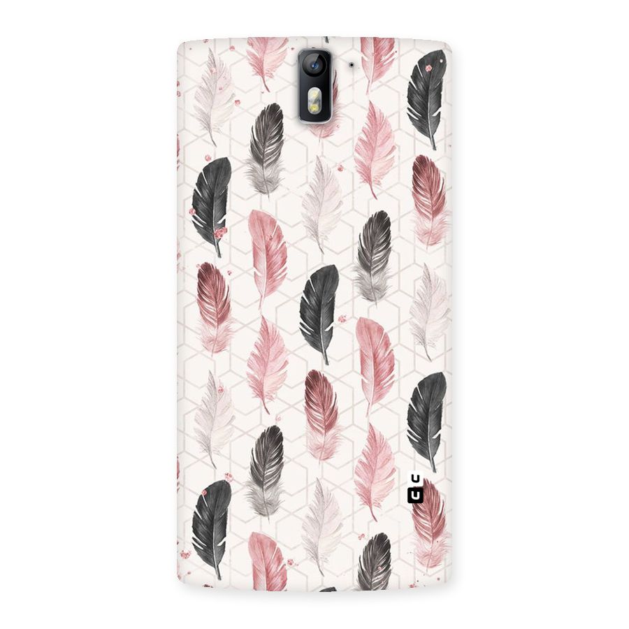 Feather Line Pattern Back Case for One Plus One