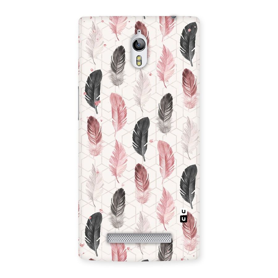 Feather Line Pattern Back Case for Oppo Find 7