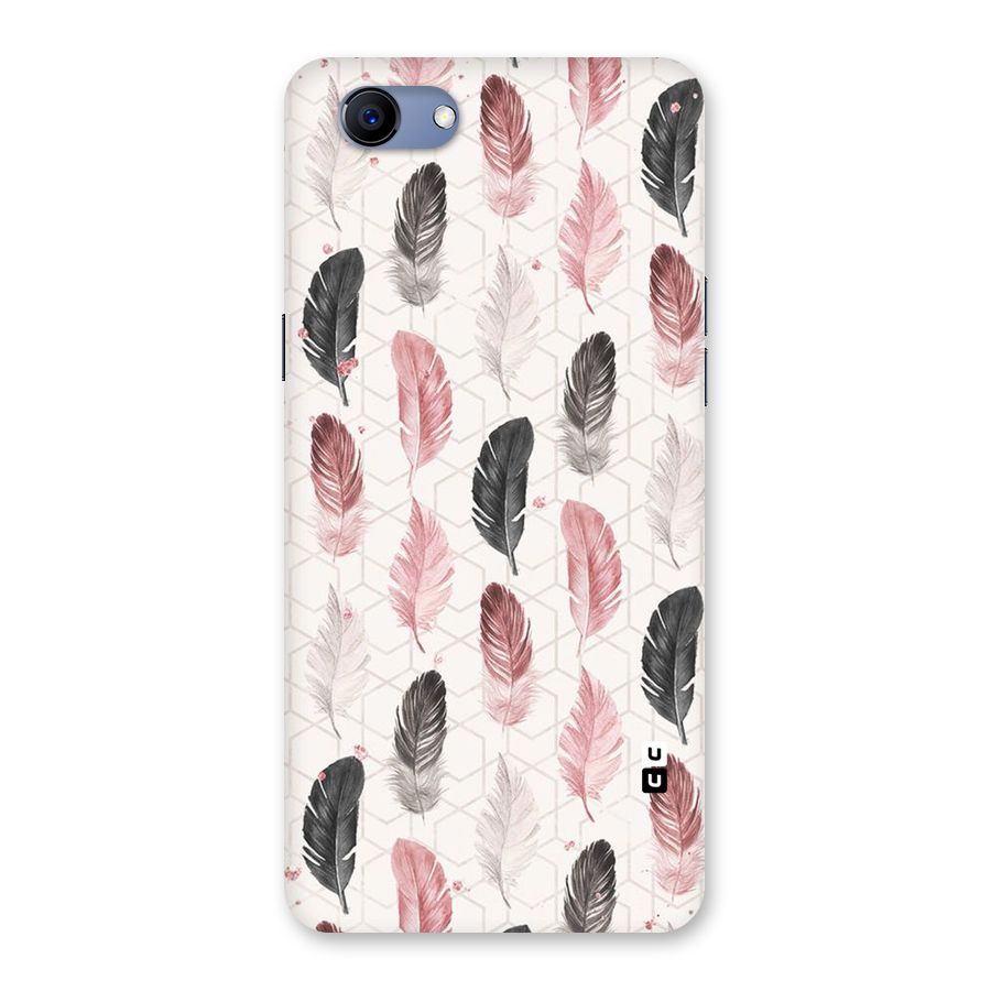 Feather Line Pattern Back Case for Oppo Realme 1