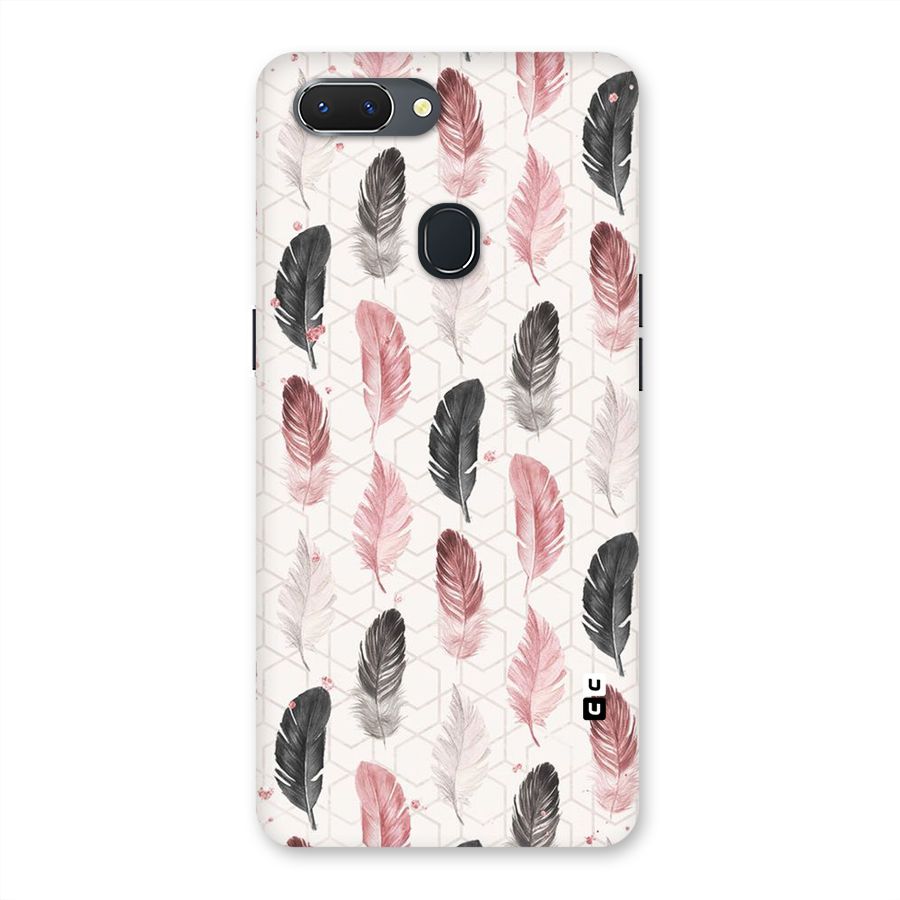 Feather Line Pattern Back Case for Oppo Realme 2