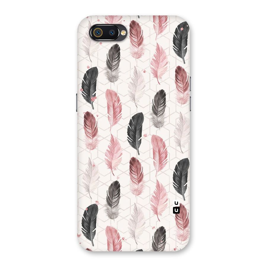 Feather Line Pattern Back Case for Realme C2