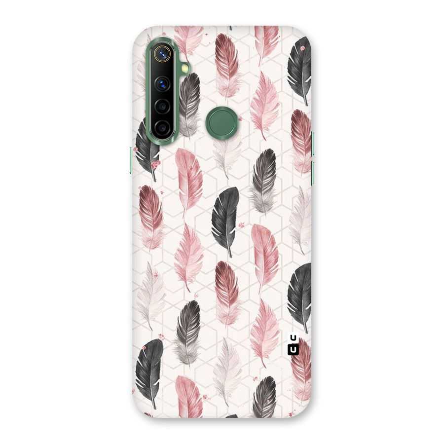 Feather Line Pattern Back Case for Realme Narzo 10