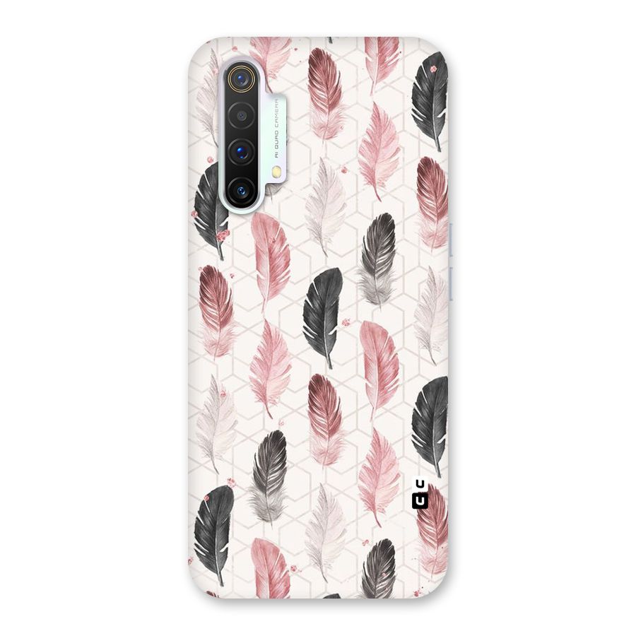 Feather Line Pattern Back Case for Realme X3 SuperZoom