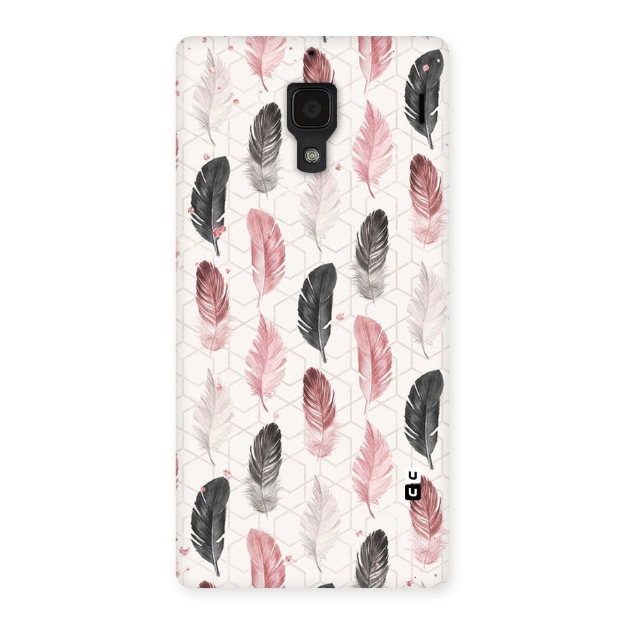 Feather Line Pattern Back Case for Redmi 1S