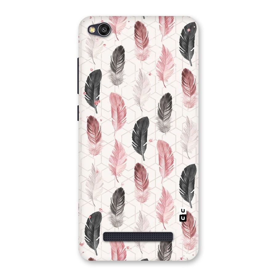 Feather Line Pattern Back Case for Redmi 4A