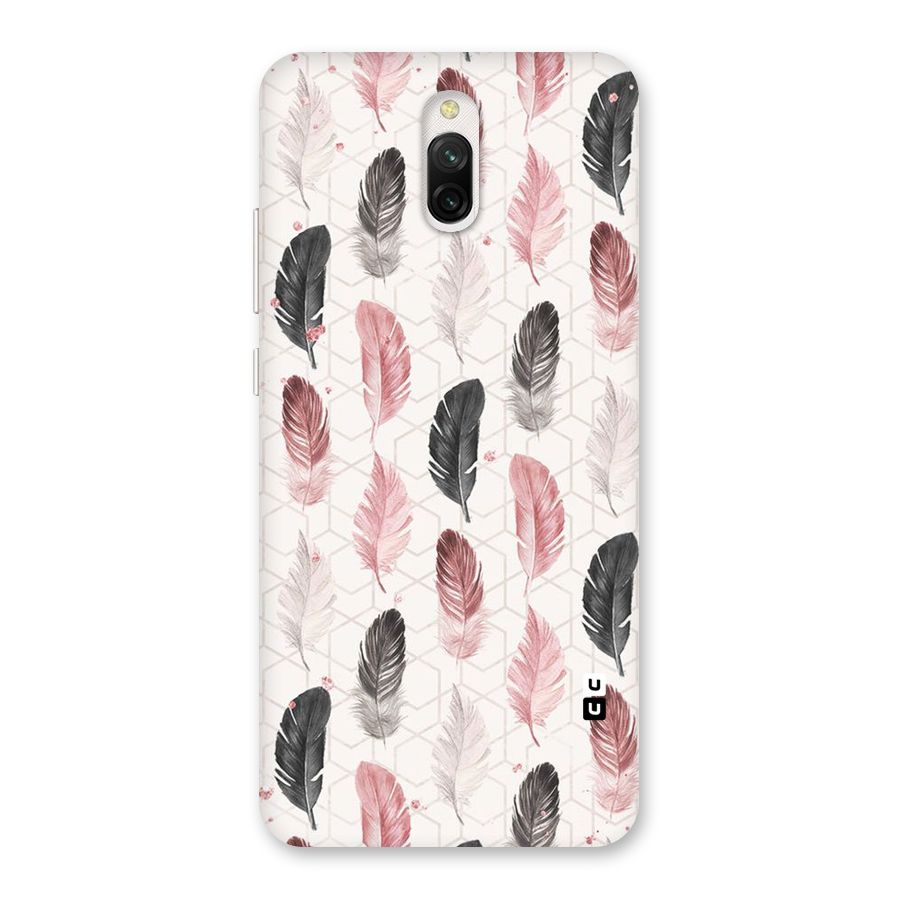 Feather Line Pattern Back Case for Redmi 8A Dual