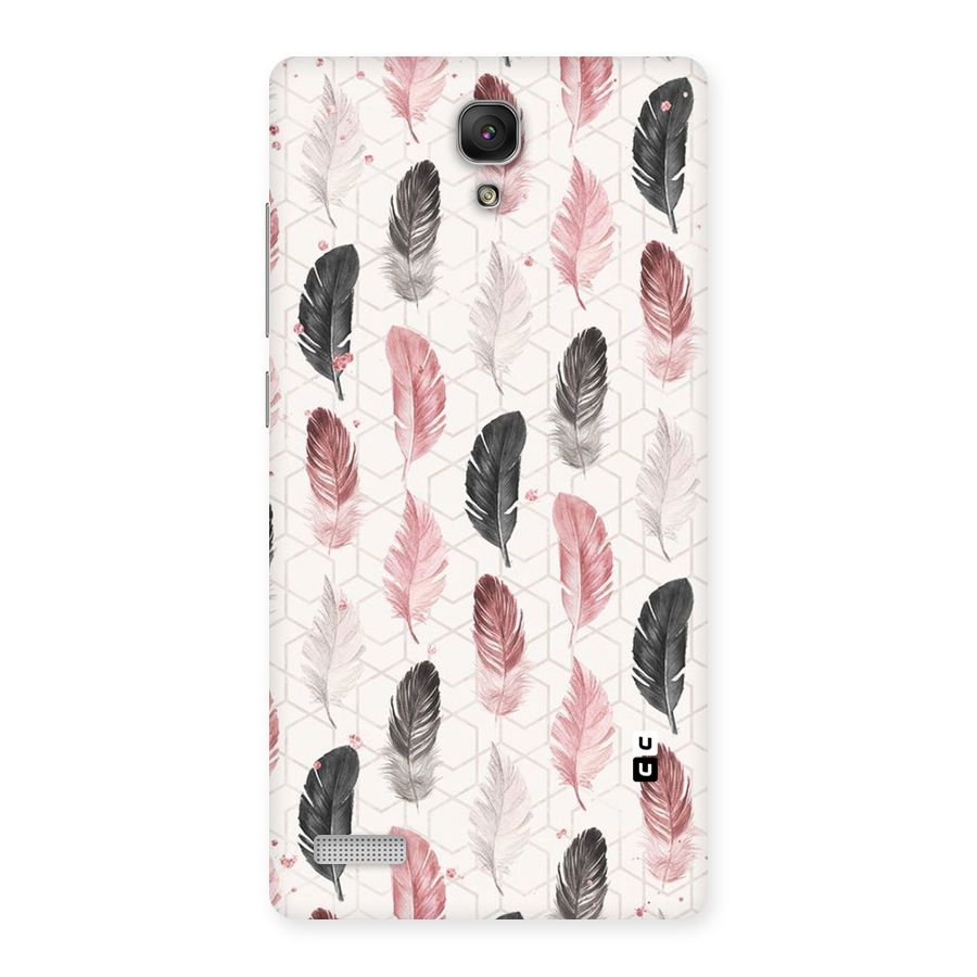Feather Line Pattern Back Case for Redmi Note Prime