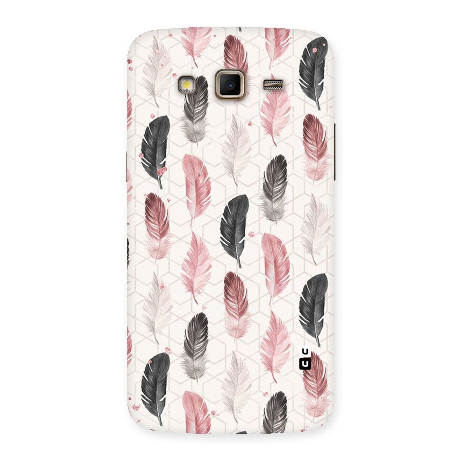Feather Line Pattern Back Case for Samsung Galaxy Grand 2