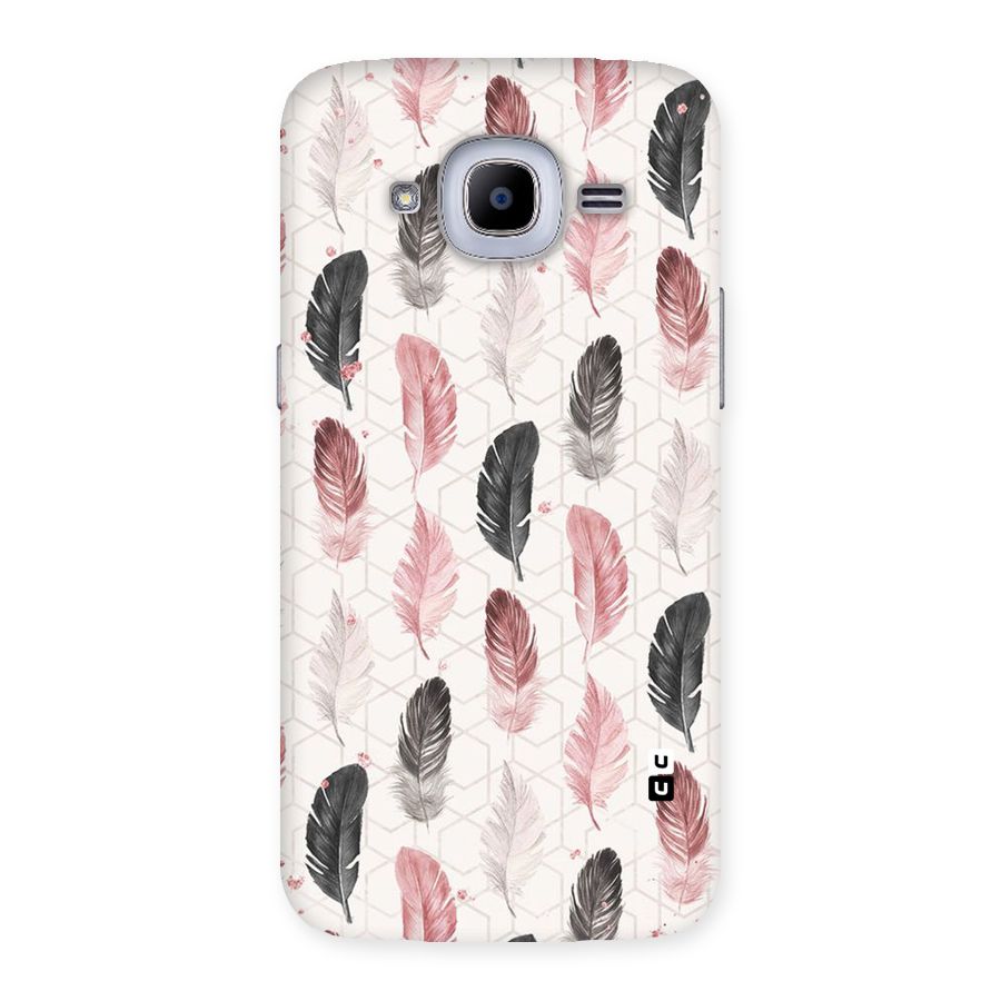Feather Line Pattern Back Case for Samsung Galaxy J2 Pro