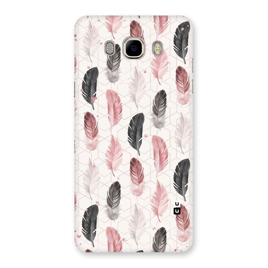 Feather Line Pattern Back Case for Samsung Galaxy J7 2016