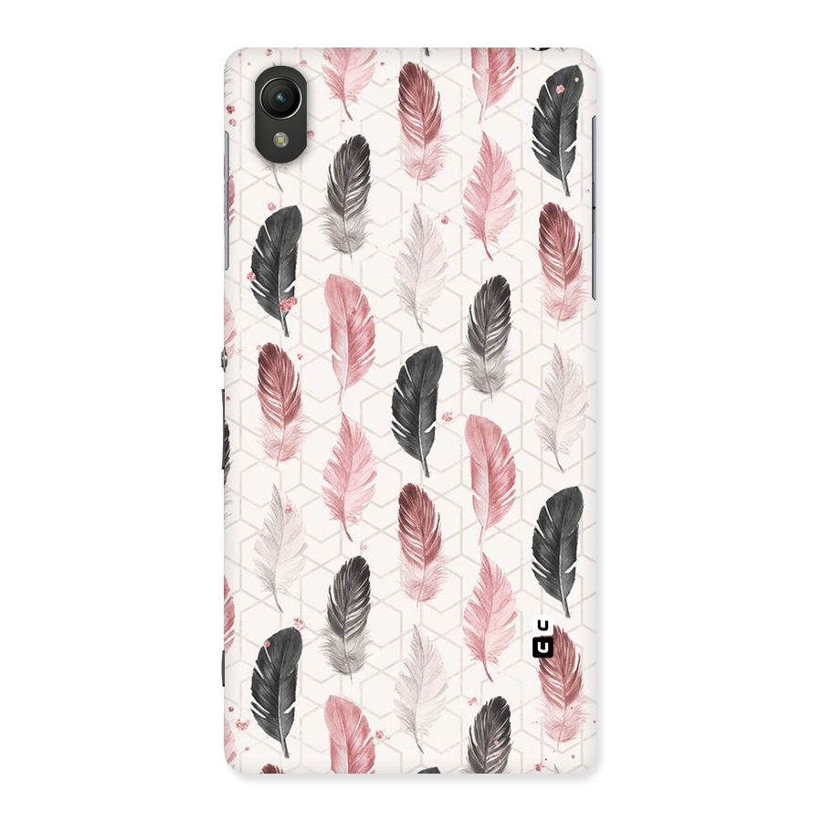 Feather Line Pattern Back Case for Sony Xperia Z2